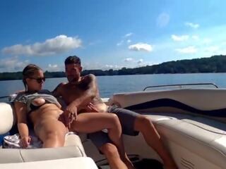 Last few weeks of summer so we had to get in some swell sex video on the lake