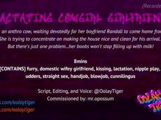 Lactating cowgadis sweetheart &vert; beguiling audio play by oolay-tiger