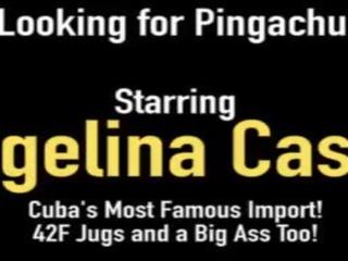 Thick Latina Angelina Castro Mouth Fucks A Random Cock&excl;
