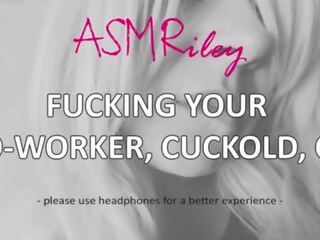Eroticaudio - aýaly fucks your co-worker&comma; cuckold&comma; cei