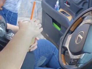I Asked A Stranger On The Side Of The Street To Jerk Off And Cum In My Ice Coffee &lpar;Public Masturbation&rpar; Outdoor Car xxx clip