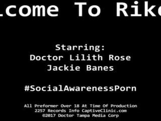 Welcome To Rikers&excl; Jackie Banes Is Arrested & Nurse Lilith Rose Is About To Strip Search Ms Attitude &commat;CaptiveClinic&period;com