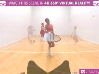 VR Bangers - DILLION and PRISTINE SCISSORING shortly thereafter NAKED Racquetbal