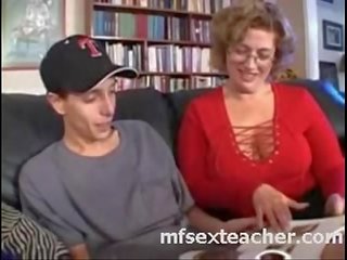 School teacher and lady | mfsexteacher.com