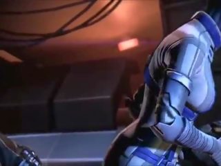Mass Effect - Liara T'Soni and Female Shepard Romance - Compilation
