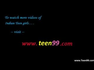 Teen99.com - indisk landsby unge hunn love-making companion i utendørs