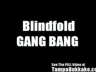 Sex film Slave Blindfolded & Tampa Bukkake Gang Banged